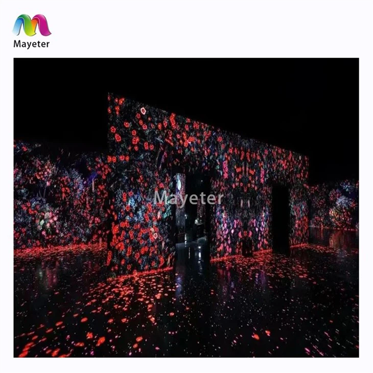 3d Projection Mapping Immersive Room Video 360 Projection Mapping Projector